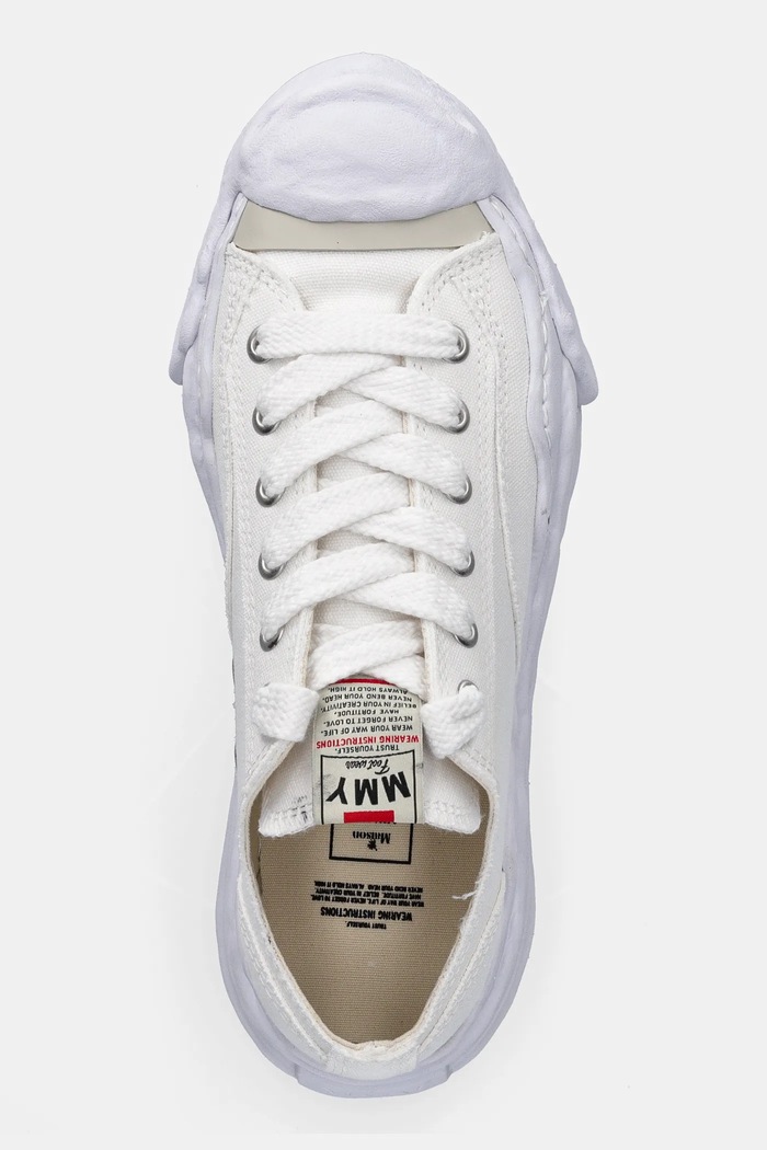 Maison MIHARA YASUHIRO Hank trampki wysokie biały A05FW702.