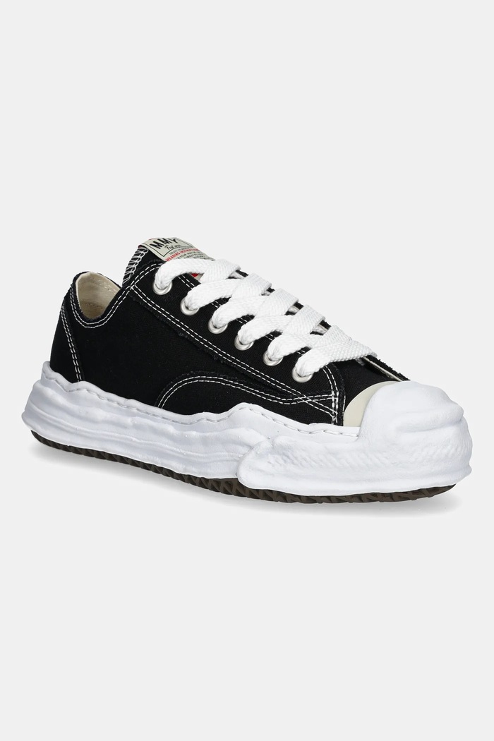 Maison MIHARA YASUHIRO Hank tenisice visoke tekstil crna A05FW702.