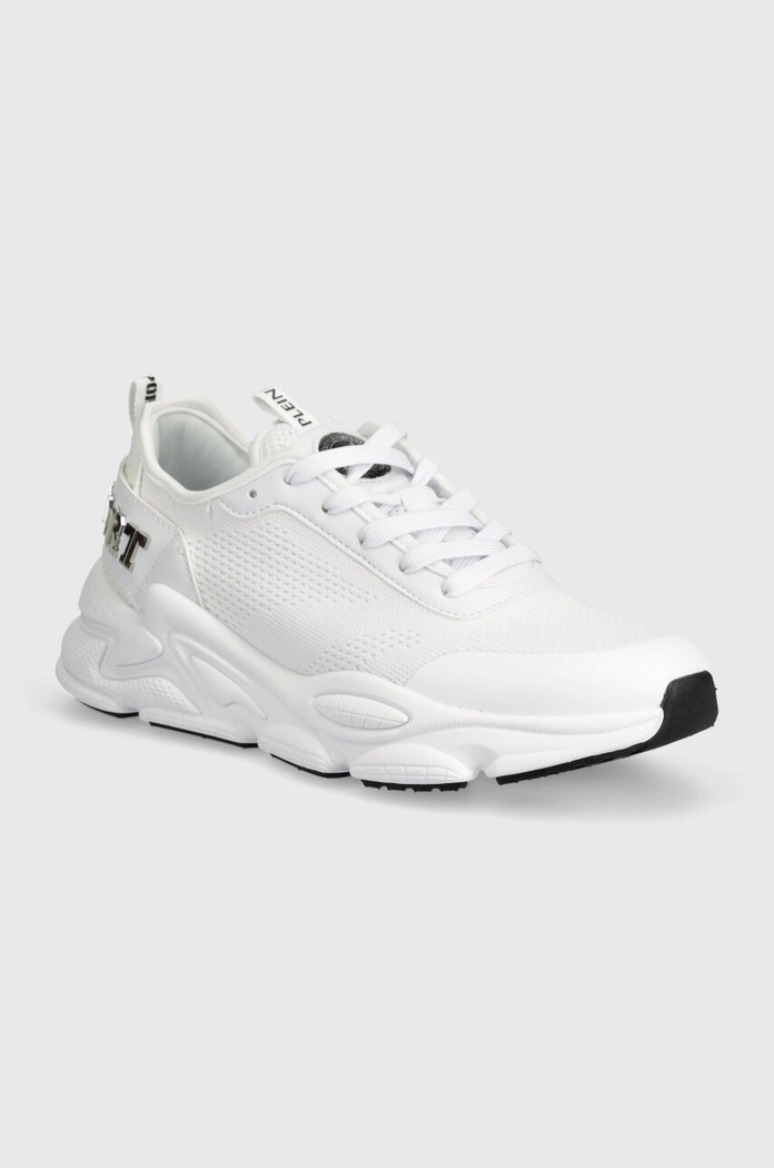 Tenisky PLEIN SPORT Lo-Top textilný biela USC0608.STE003N.01