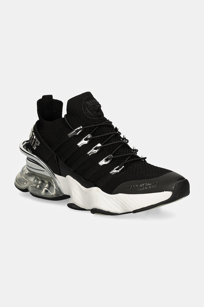 PLEIN SPORT sneakersy Tiger Attack Gen.X.04 syntetyczny czarny USC0518.STE003N.0201