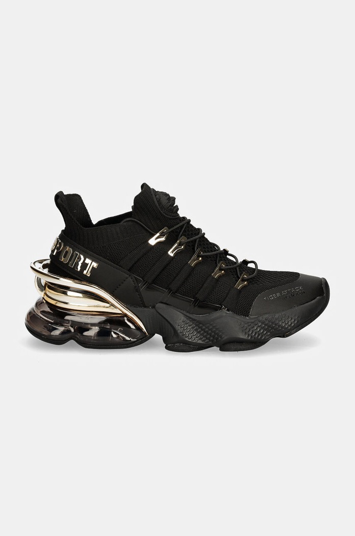 Sneakers PLEIN SPORT Tiger Attack Gen.X.04 USC0518.STE003N.0216 μαύρο SS26