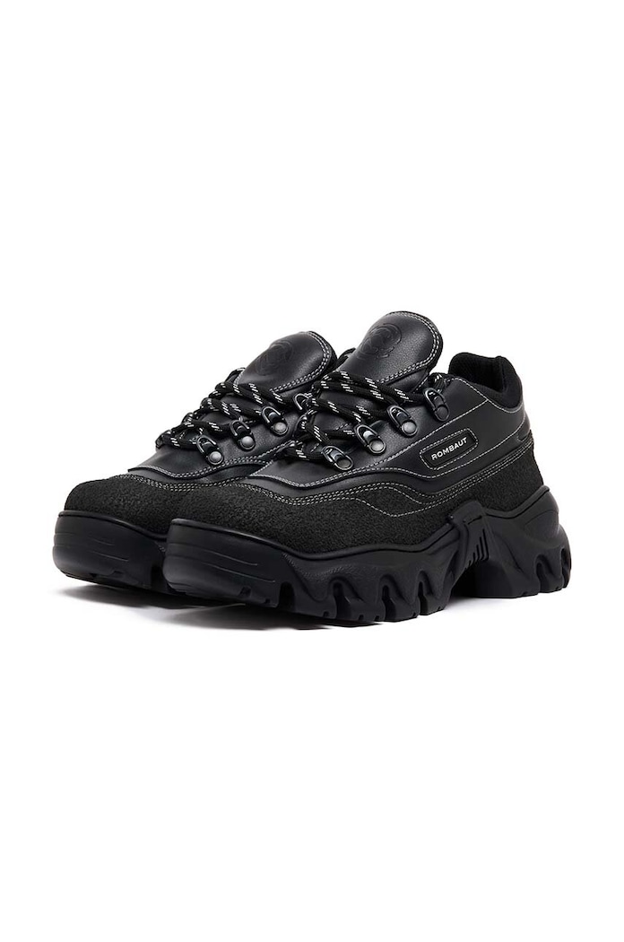 Tenisky Rombaut BOCCACCIO II ASFALTO W24.B.014 čierna AW24