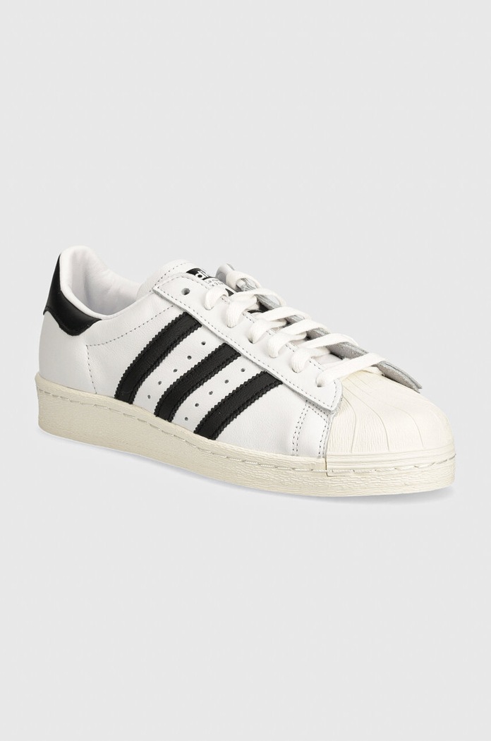 adidas Superstar 82 White Core Black grain leather white JI2025