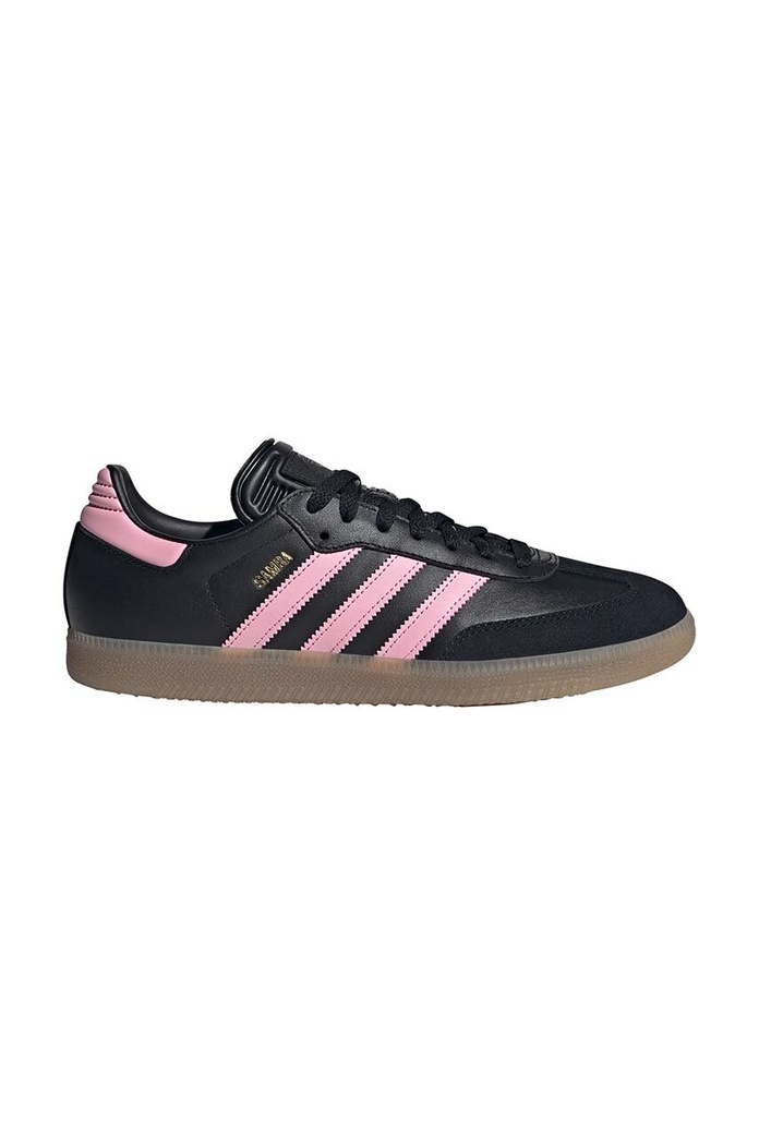 Sneakers adidas Originals Samba Inter Miami λείο δέρμα μαύρο IH8157