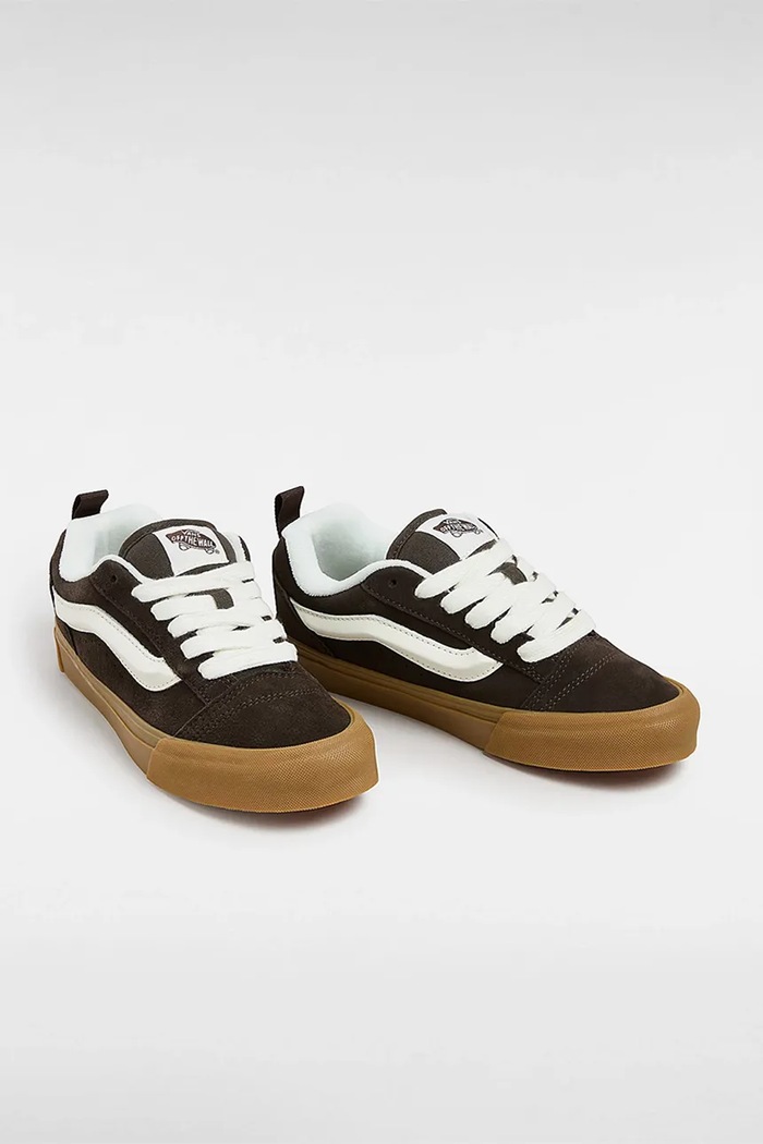 Σουέτ sneakers Vans Knu Skool VN000CS0D4C1 καφέ SS25