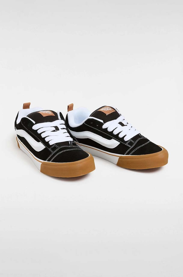 Σουέτ sneakers Vans Knu Skool VN0009QCCJI1 μαύρο AW24