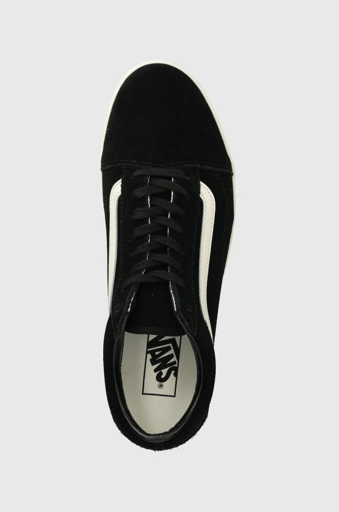 Semišové tenisky Vans Old Skool Lowpro černá VN000D0E1KP1