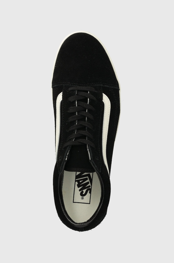 Semišové tenisky Vans Old Skool Lowpro černá VN000D0E1KP1