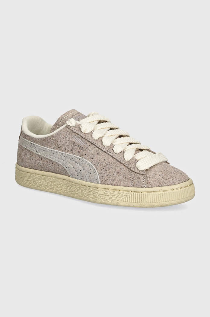 Tenisky Puma R-Suede textilný sivá 398704