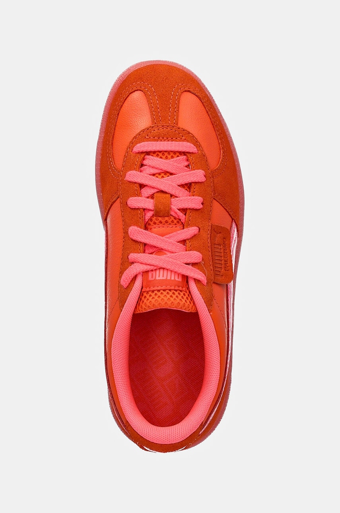Δερμάτινα sneakers Puma Palermo πορτοκαλί 398381