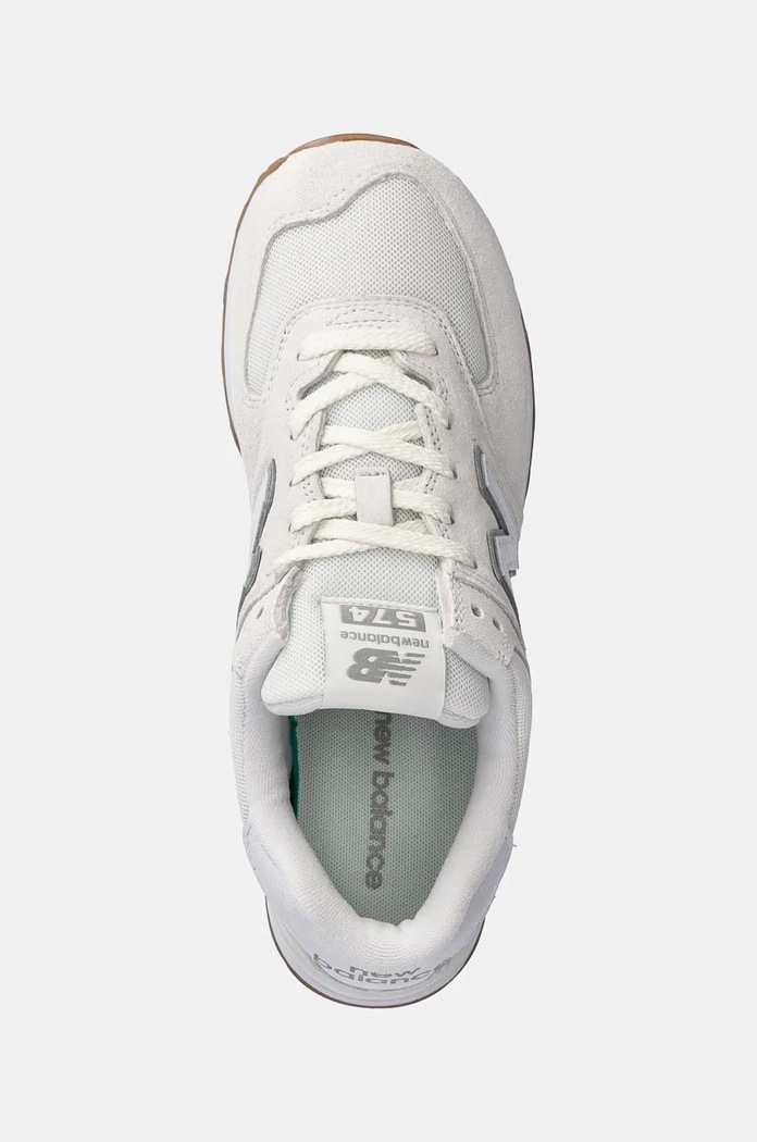 New Balance 574 Sea Salt White Concrete white U574RAD