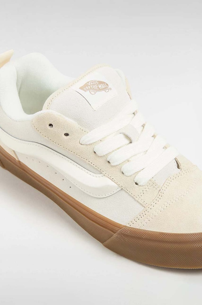 Boty Vans Semišové tenisky Vans Knu Skool VN0009QCDBS1 béžová