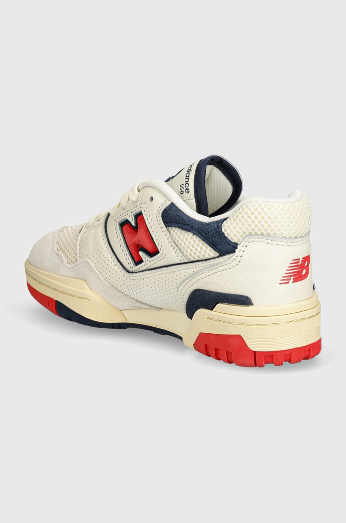 Shoes New Balance 550 Sea Salt Pack Blast Red BB550CPB beige