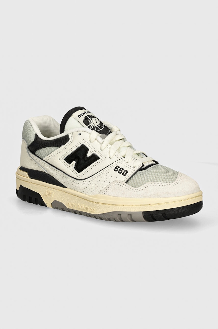 New Balance 550 Sea Salt Pack Black suede gray BB550CPC