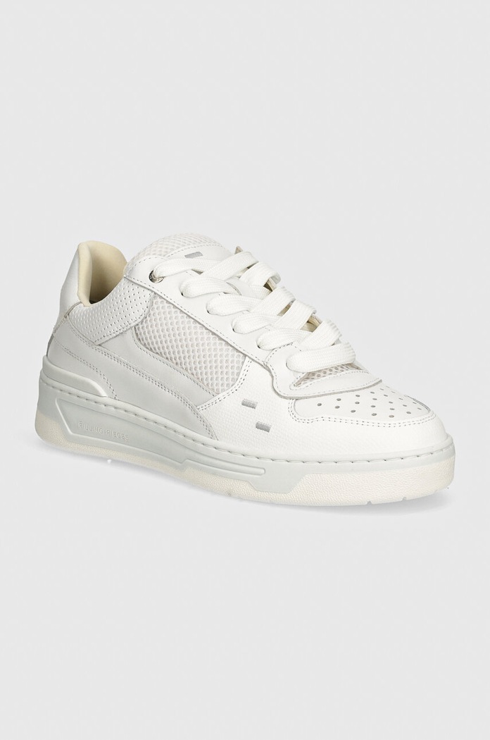 Δερμάτινα sneakers Filling Pieces Cruiser Crumbs λείο δέρμα λευκό 64427541901