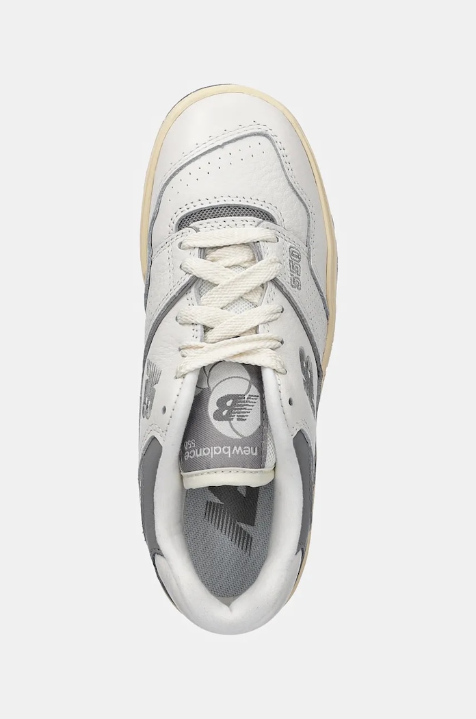 New Balance sneakersy skórzane 550 biały BB550PTC