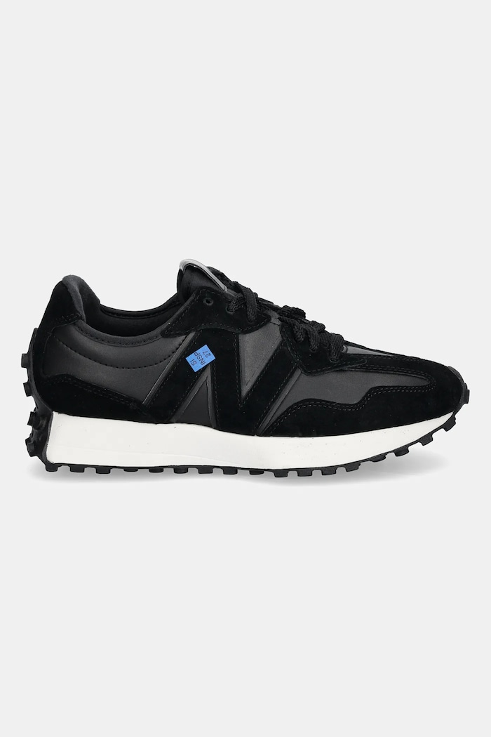 Kožne tenisice New Balance 327 U327LI crna AW24