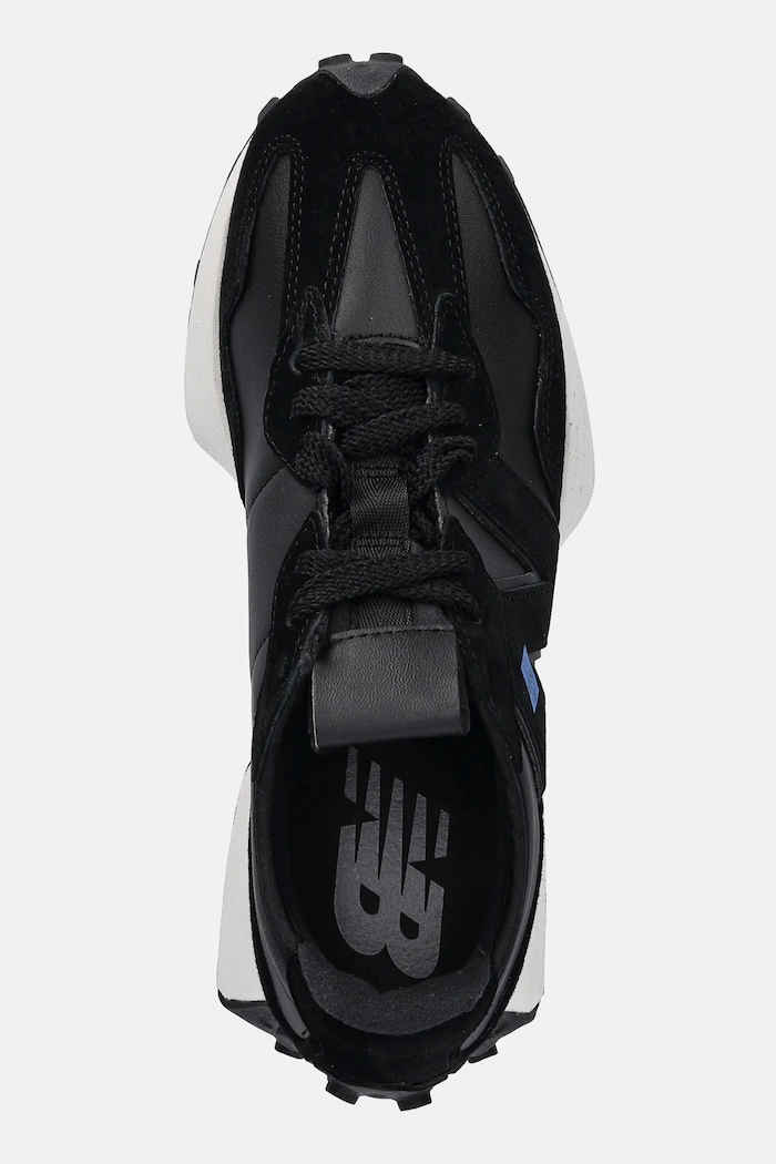 Kožne tenisice New Balance 327 crna U327LI