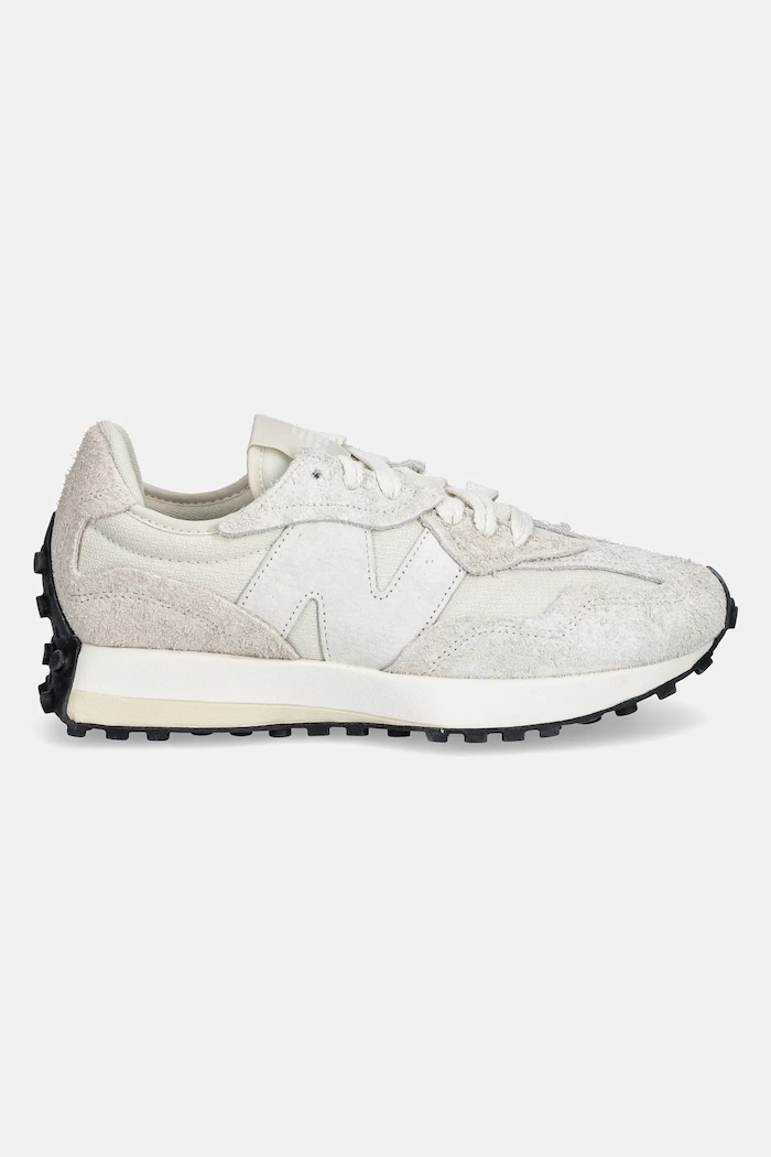 Semišové sneakers boty New Balance 327 U327WTH béžová AW24