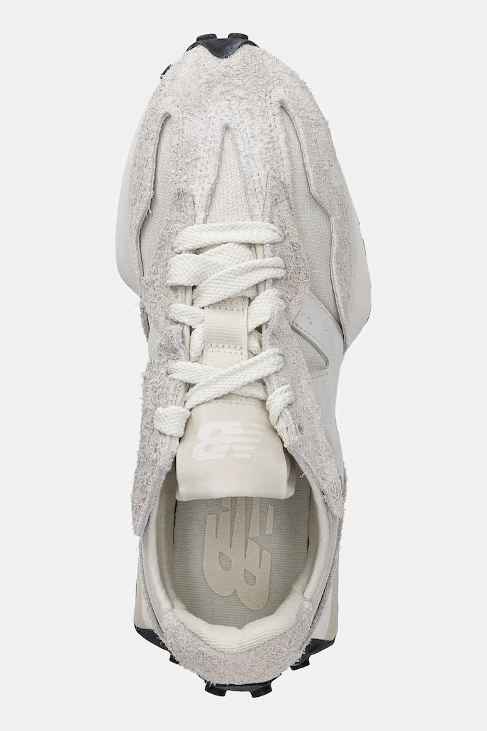 Semišové sneakers boty New Balance 327 béžová U327WTH