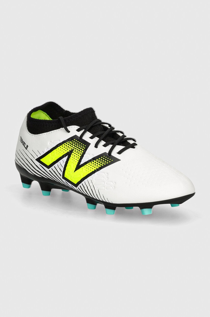 Fotbalové boty New Balance Tekela V4 Magique FG trénink bílá ST3FH45