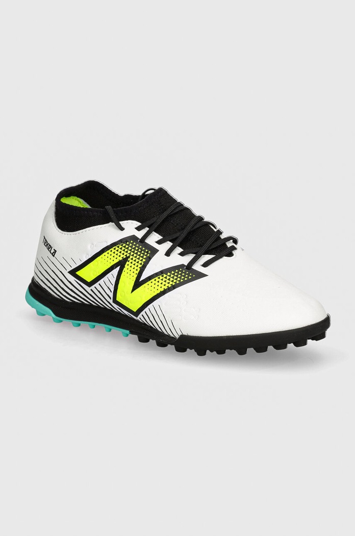 Fotbalové boty New Balance turfy trénink bílá ST3TH45