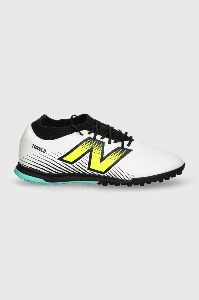 Fotbalové boty New Balance turfy ST3TH45 bílá AW24