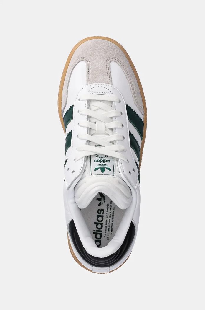 adidas Originals sneakersy skórzane Samba XLG biały IE9181