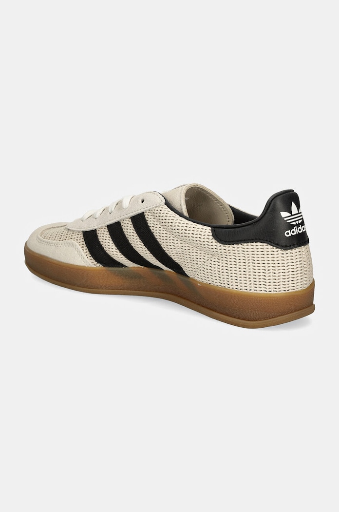 Shoes adidas Gazelle Indoor Aluminum Core Black IH4769 beige