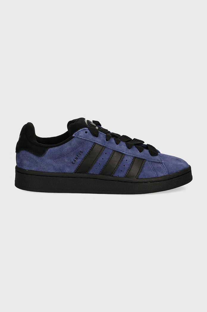 Велурени маратонки adidas Originals Campus 00s JH8997 тъмносин AW24
