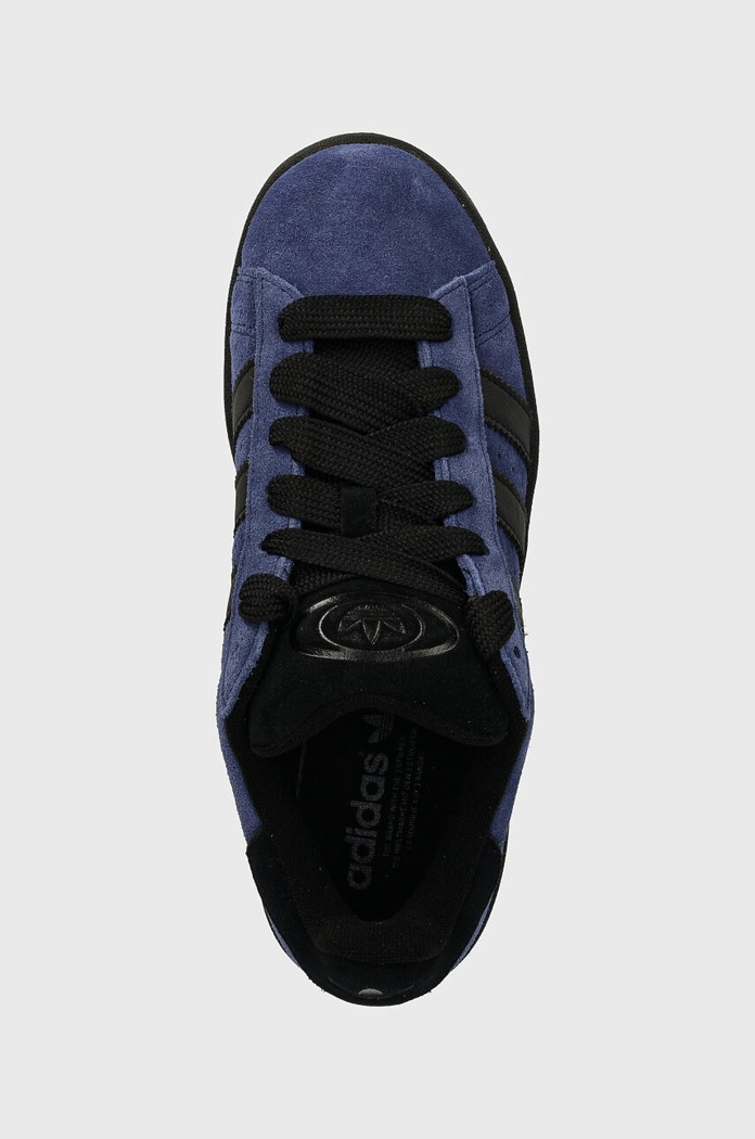 Велурени маратонки adidas Originals Campus 00s тъмносин JH8997