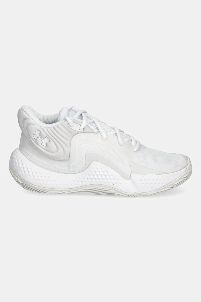 Tenisice za košarku Under Armour Spawn 6 Mid 3027647 bijela AW24