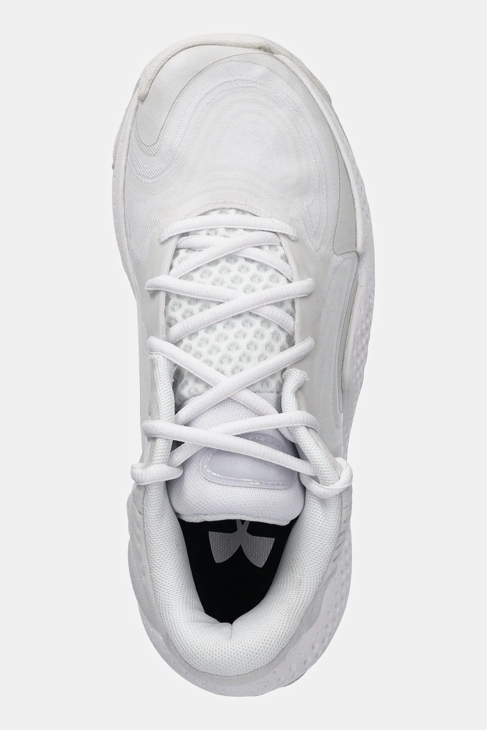 Tenisice za košarku Under Armour Spawn 6 Mid bijela 3027647