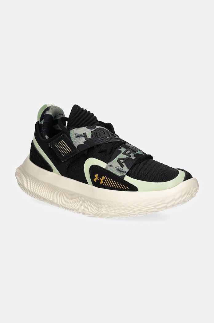 Взуття для баскетболу Under Armour FUTR X 4 Camo замша чорний 3027772