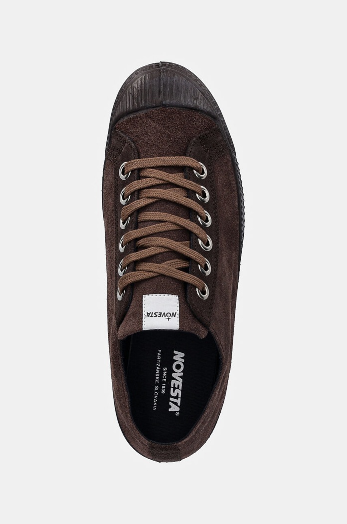 Σουέτ sneakers Novesta STAR MASTER SUEDE καφέ N374001.BRWMAR448