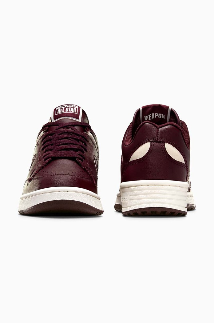 Obuv Tenisky Converse Weapon Leather A10342C burgundské