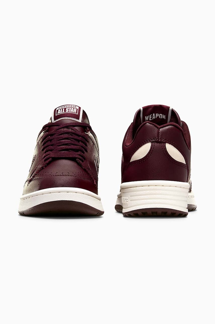 Obuv Tenisky Converse Weapon Leather A10342C burgundské
