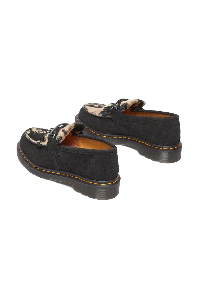 Dr. Martens mocasini din piele întoarsă Adrian Snaffle DM31895779 negru