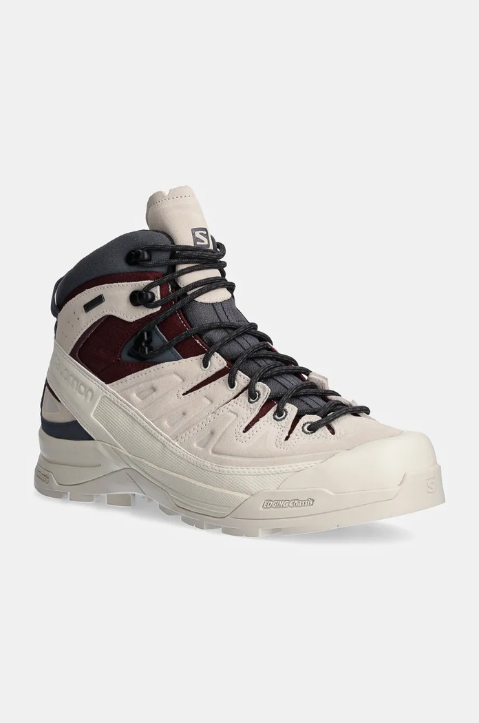 Salomon shoes X-ALP MID LTR Gore-Tex synthetic beige L47638600