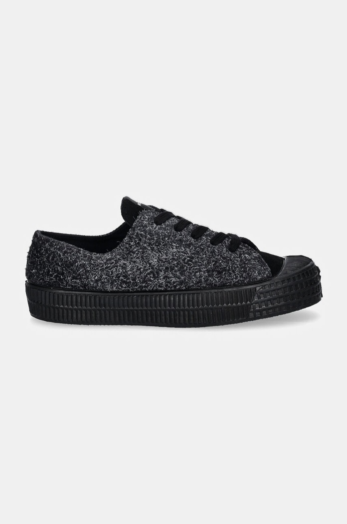 Teniske iz semiša Novesta Star Master Hairy Suede N374002.NER000615 črna AW24