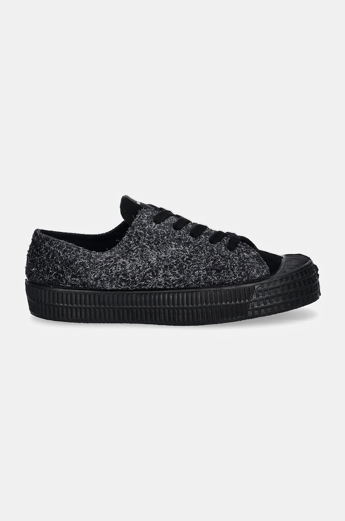 Teniske iz semiša Novesta Star Master Hairy Suede N374002.NER000615 črna AW24
