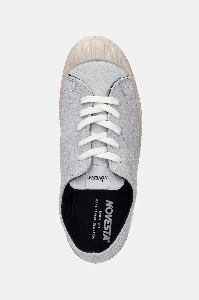 Novesta velúr teniszcipő Star Master Hairy Suede szürke N374002.BIA000123