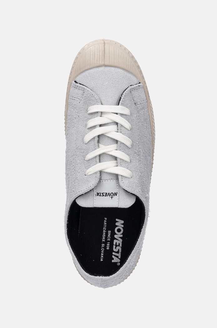 Novesta velúr teniszcipő Star Master Hairy Suede szürke N374002.BIA000123