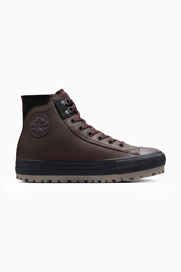 Tenisky Converse Chuck Taylor All Star City Trek WP usňová koža hnedá A09488C
