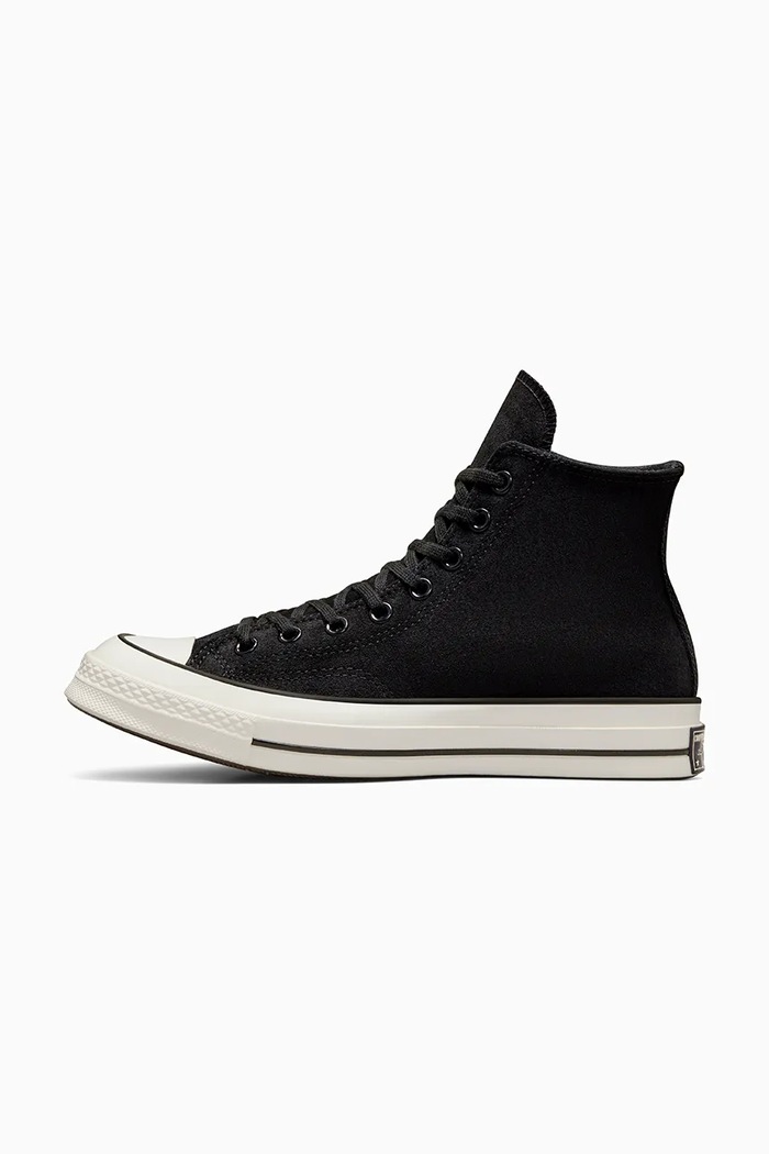 Converse scarpe da ginnastica in camoscio Chuck 70 A09474C nero