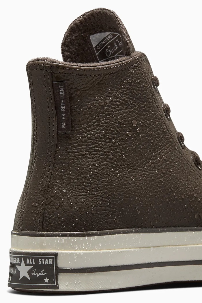 Converse trampki skórzane Chuck 70 A12347C brązowy