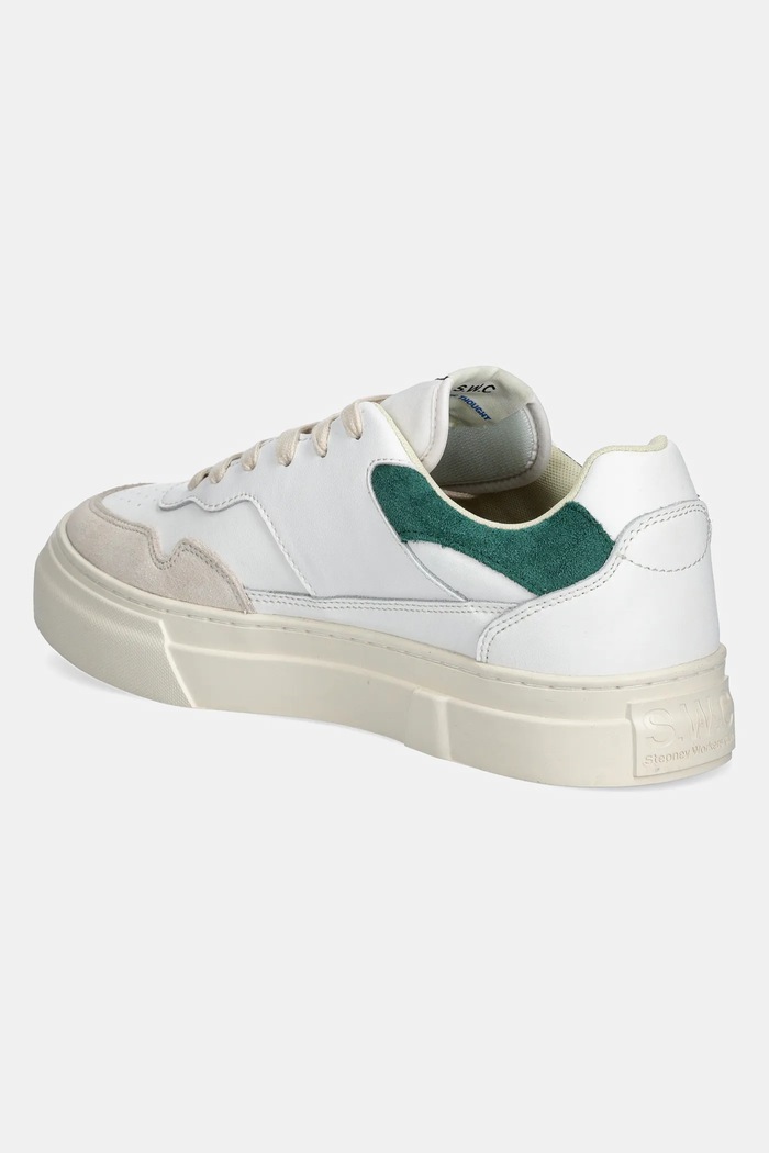 Παπούτσια Δερμάτινα sneakers Stepney Workers Club YA20560 λευκό