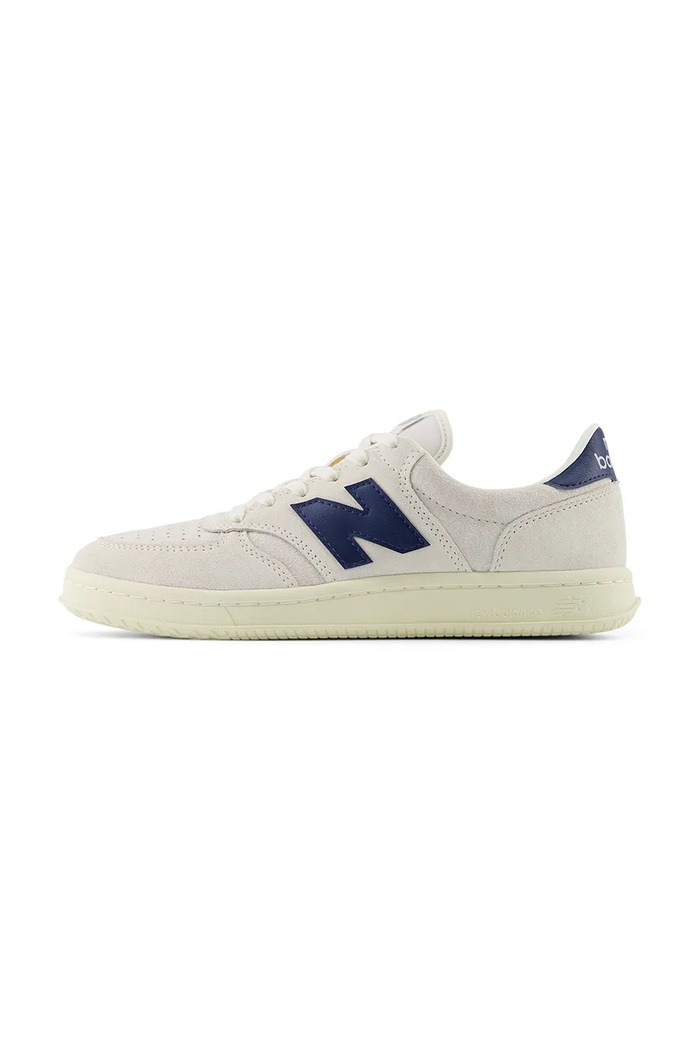 New Balance T500 Sea Salt Navy Angora suede white CT500CF