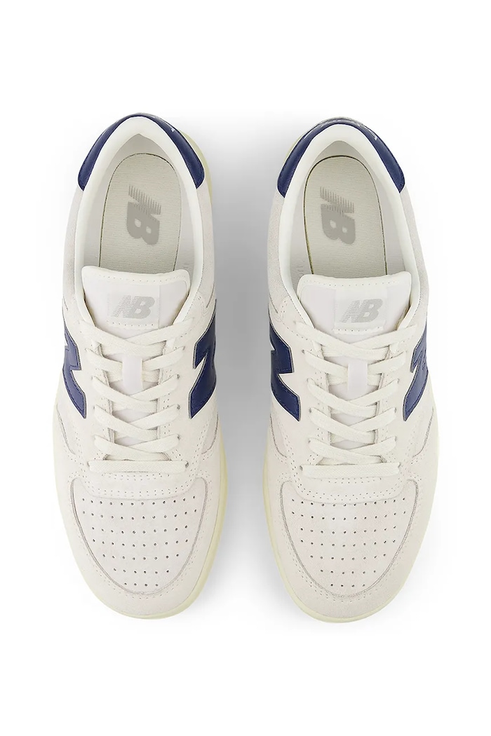 New Balance T500 Sea Salt Navy Angora CT500CF white