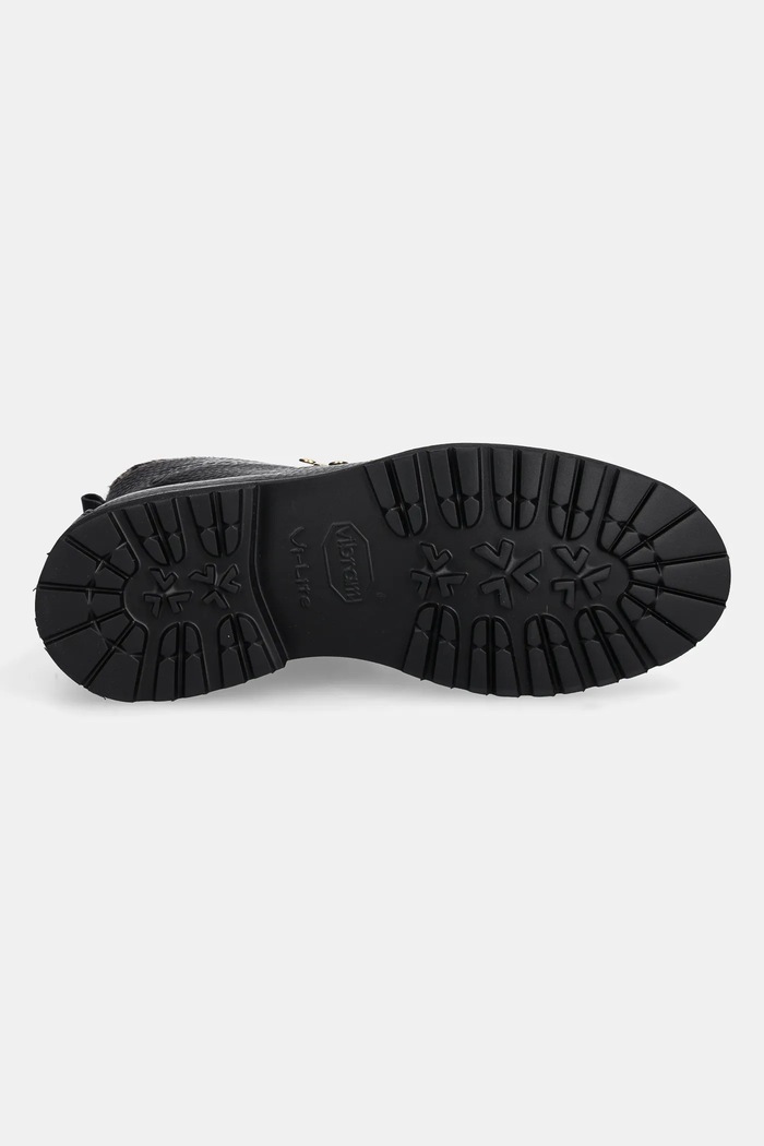 Kožené boty Fracap Magnifico Alto Brill MAGNIFICO.M120.ALTO.BLK černá
